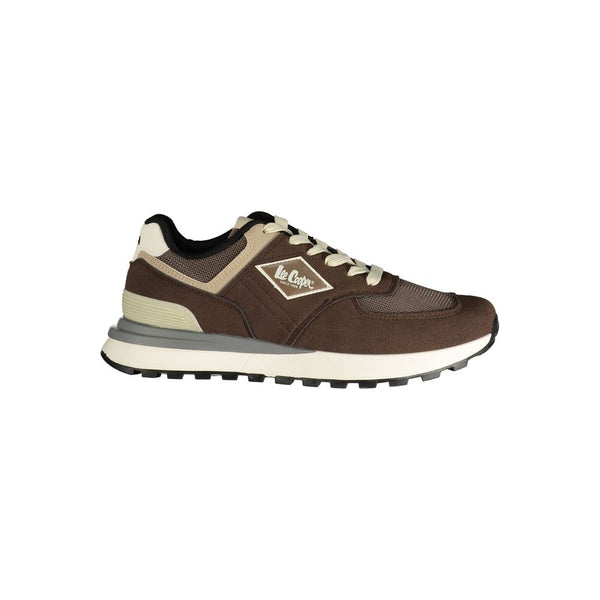 LEE COOPER Brown Polyurethane Men's Sneaker