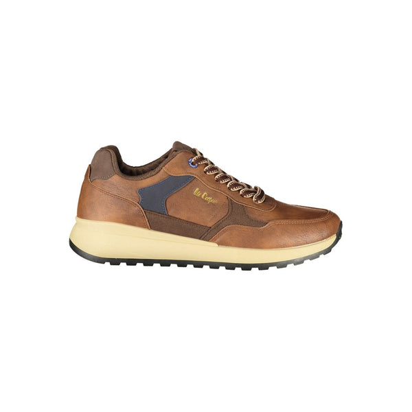 LEE COOPER Brown Polyurethane Men's Sneaker