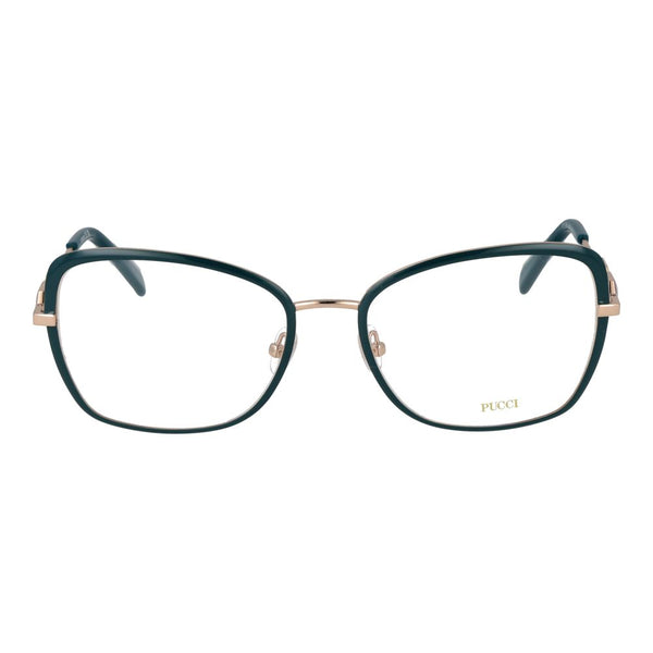 Emilio Pucci Turquoise Metal Glasses (Frames)