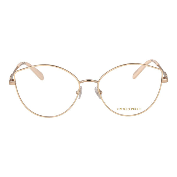 Emilio Pucci Beige Metal Glasses (Frames)