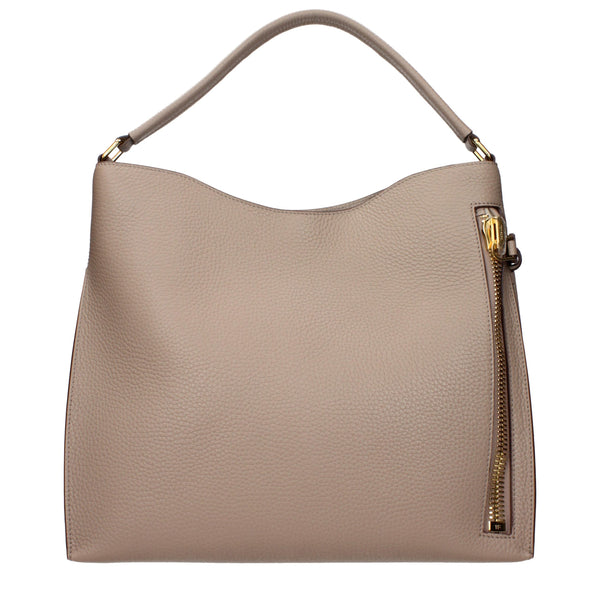 Tom Ford Beige Leather Handbag
