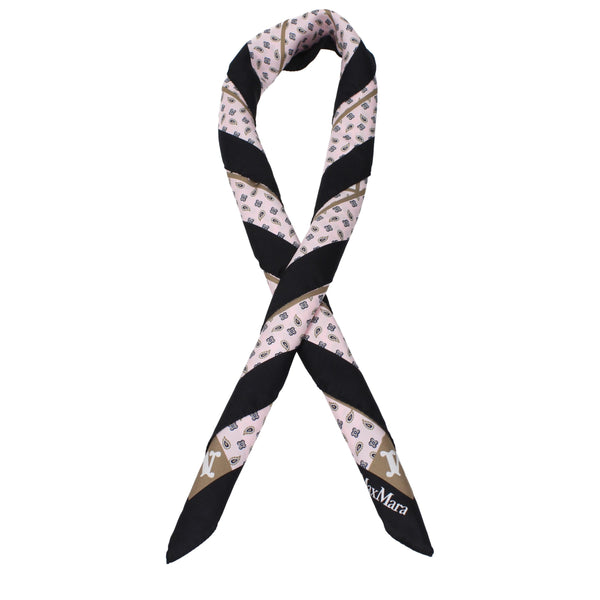 Max Mara Pink Silk Foulard