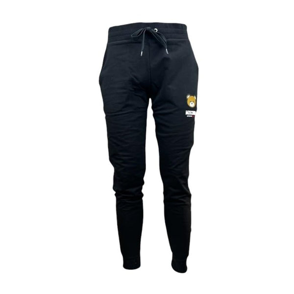 Moschino Black Cotton Joggers (Workout Pants)