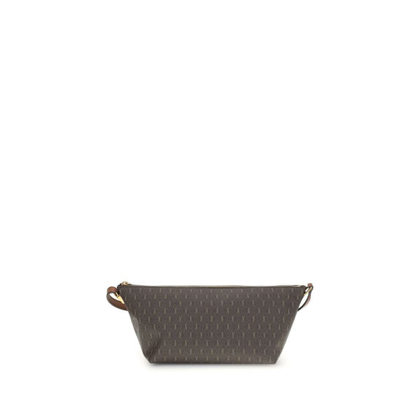 Saint Laurent Brown Leather Shoulder Bag