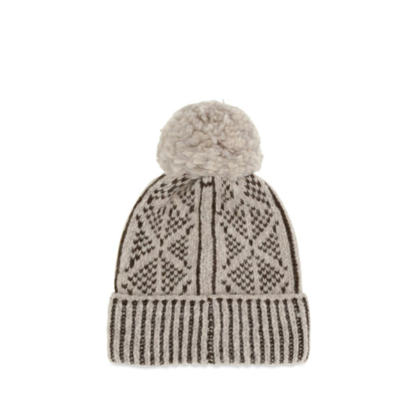 Moncler Grenoble Gray Alpaca Vicugna Pacos Beanie