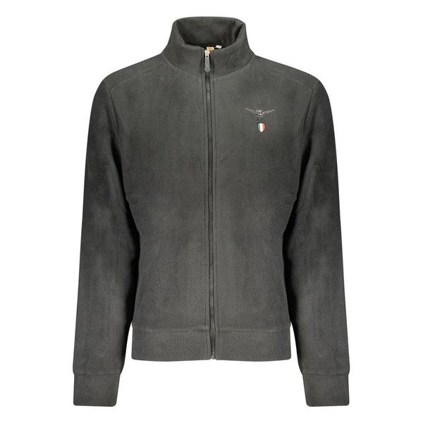 Accademia Militare Black Polyester Mens Sweatshirt