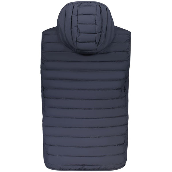 Accademia Militare Blue Polyester Men's Jacket