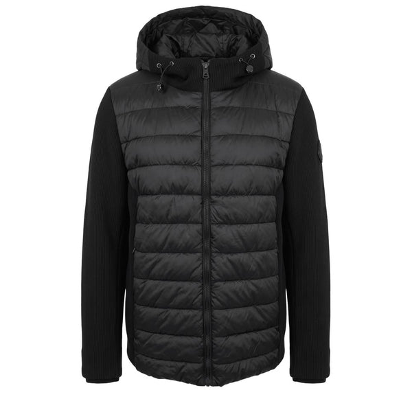 Baldinini Trend Black Polyester Men Jacket