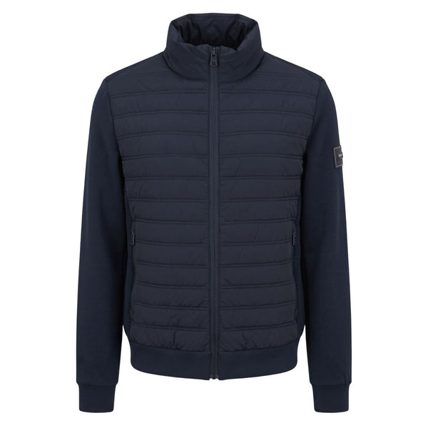 Baldinini Trend Blue Polyester Men Jacket