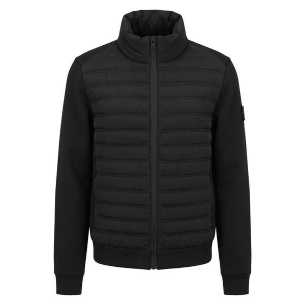 Baldinini Trend Black Polyester Men Jacket