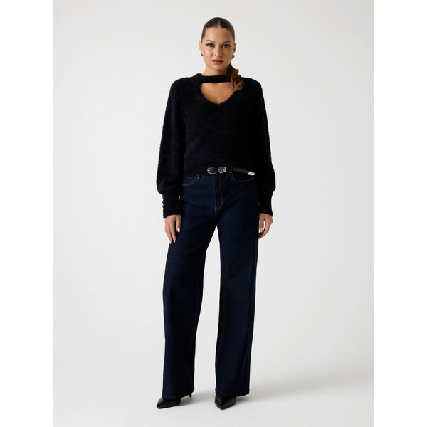 Guess Black Polyester Sweatshirt