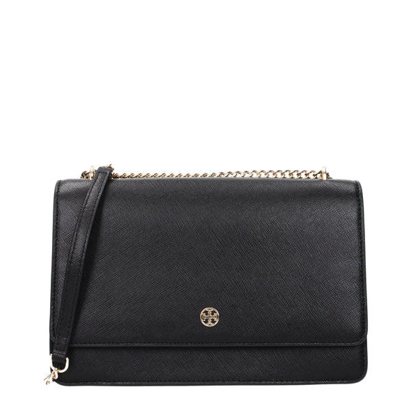 Tory Burch Black Leather Crossbody Bag