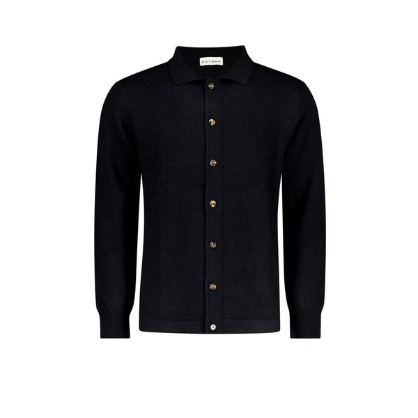 Autore Black Wool Cardigan