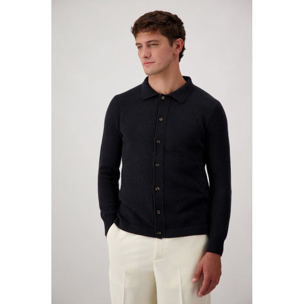 Autore Black Wool Cardigan