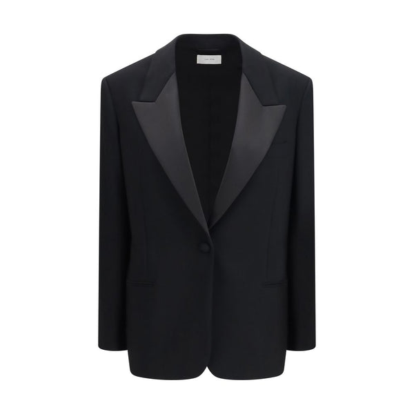 The Row Black Wool Oves Aries Blazer