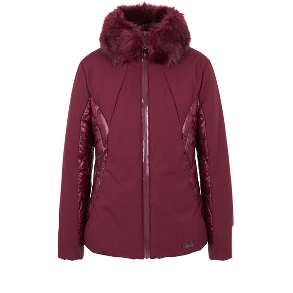 Baldinini Trend Red Nylon Women Jacket