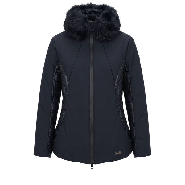 Baldinini Trend Blue Nylon Women Jacket