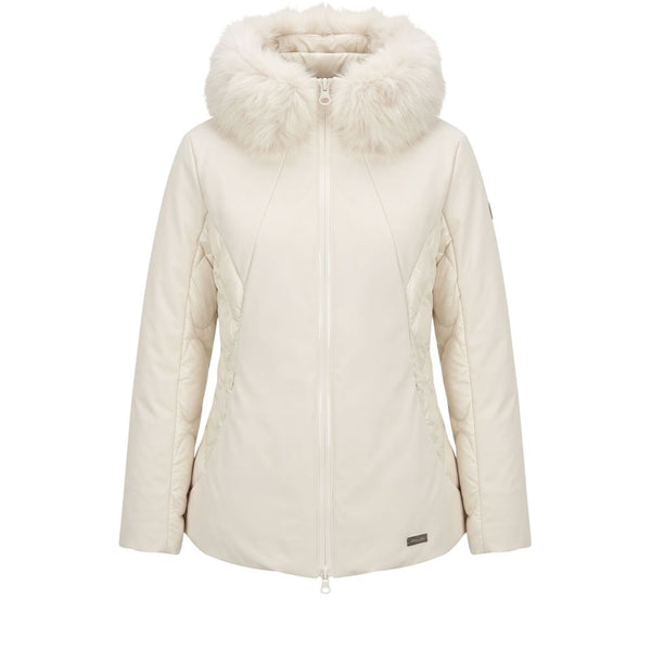 Baldinini Trend White Nylon Women Jacket