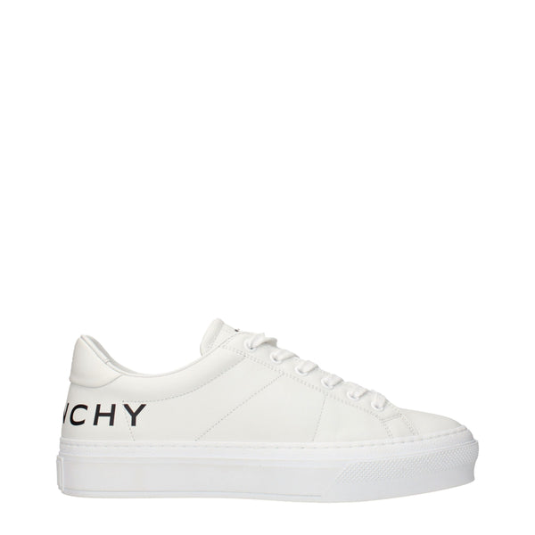 Givenchy White Leather Sneakers