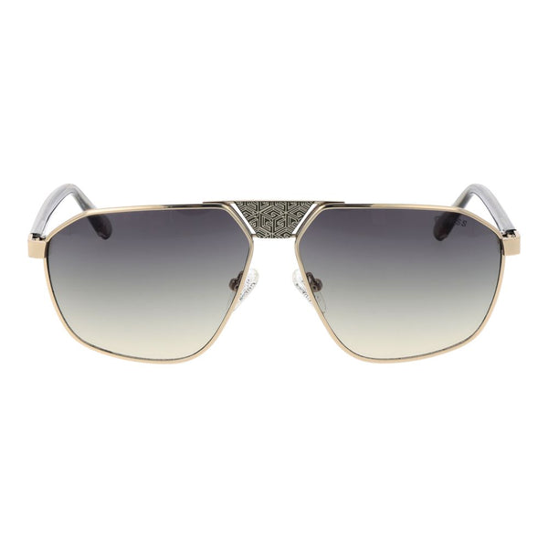 Guess Gold Metal Sunglasses