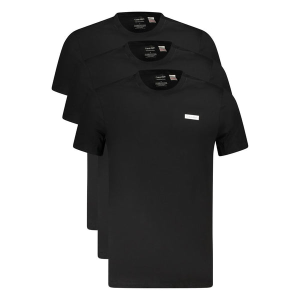 Calvin Klein Black Cotton Men's Undershirt