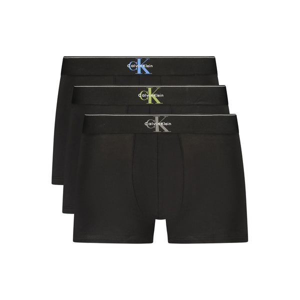 Calvin Klein Black Cotton Men's Boxer
