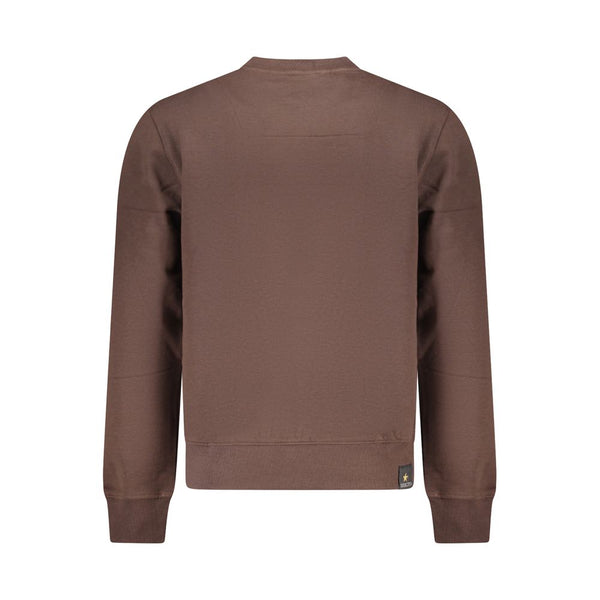 Accademia Militare Brown Cotton Men's Sweatshirt