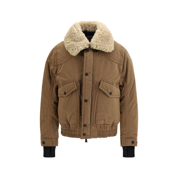 Moncler Grenoble Brown Cotton Bomber