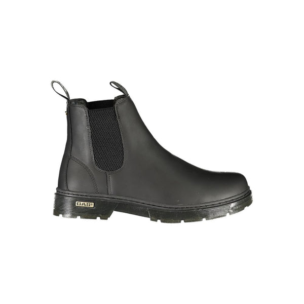 Gas Black Polyurethane Women's Bootie