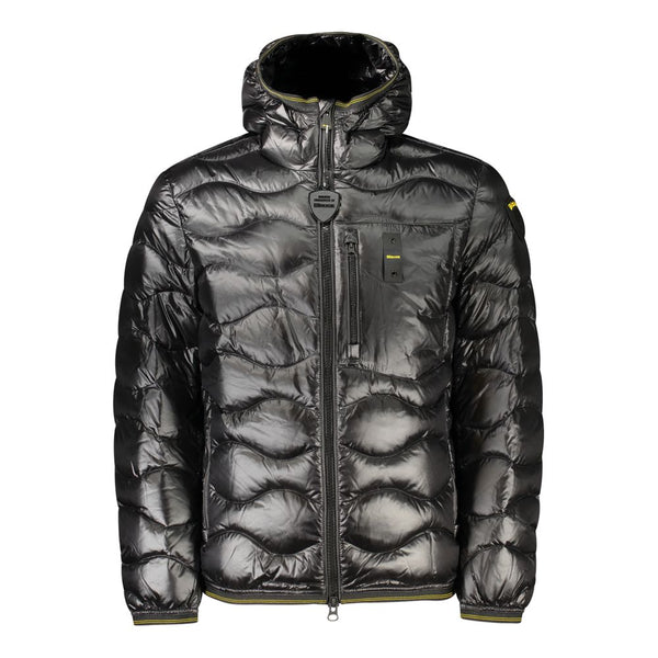 Blauer Black Polyamide Men's Jacket