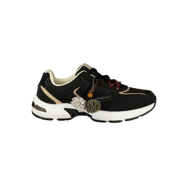 Laura Biagiotti Nero Polyurethane Women's Sneaker