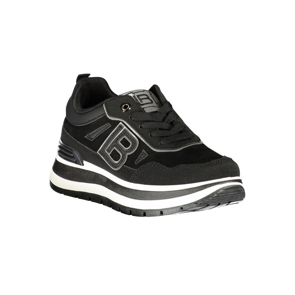 Laura Biagiotti Black Polyurethane Women's Sneaker