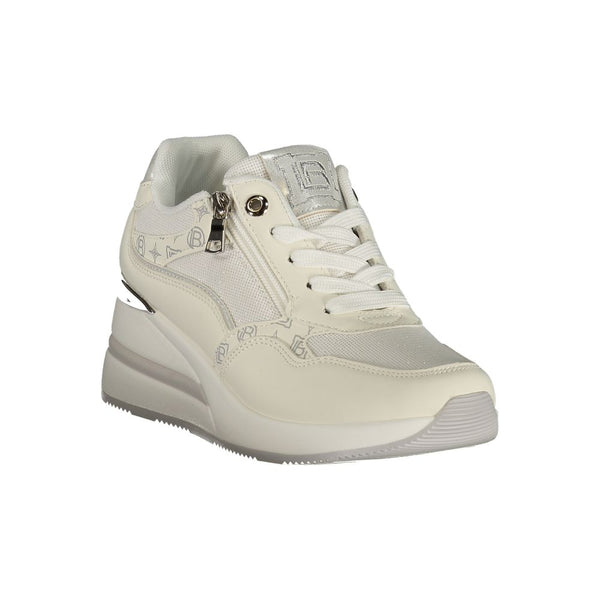 Laura Biagiotti Bianco Polyurethane Women's Sneaker