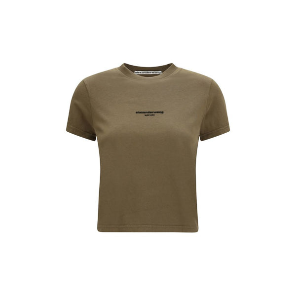 Alexander Wang Bicolor Cotton T-Shirt