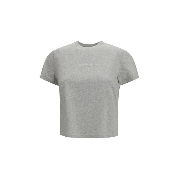 Alexander Wang Gray Cotton T-Shirt
