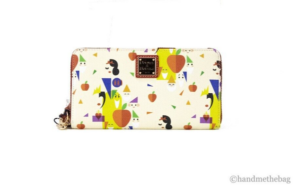 Dooney & Bourke Snow White Seven Dwarfs 85th Anniversary Large Wristlet Wallet