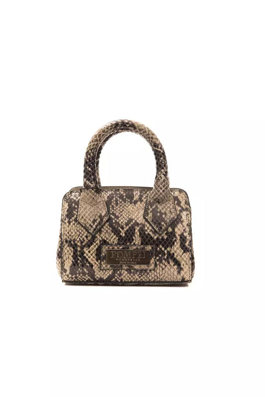 Brown Leather Women Mini Tote