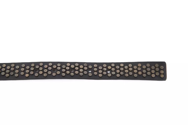 BYBLOS "Black Cowhide Women Belt"
