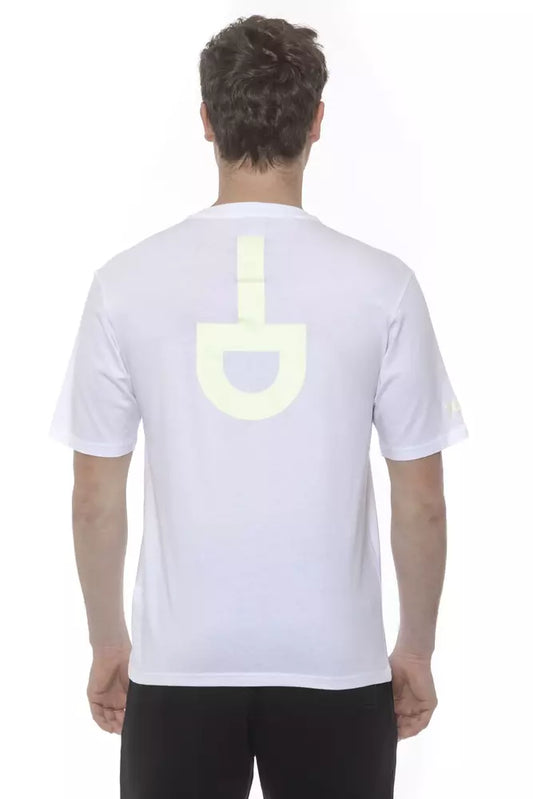White Cotton Men's Oversized T-Shirt
