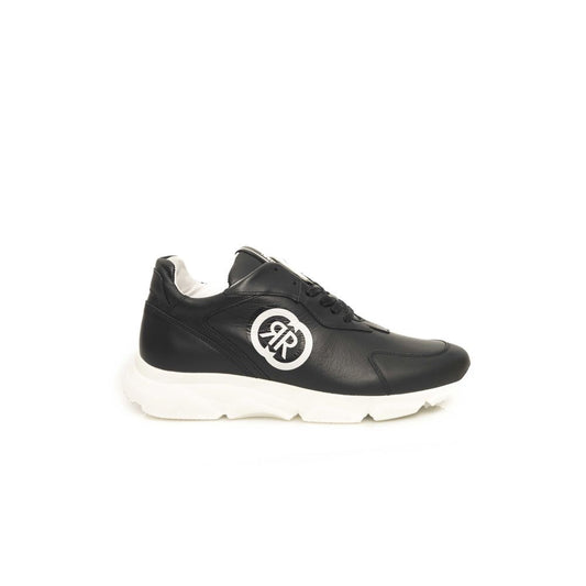 Blue Cowhide Men Sneaker