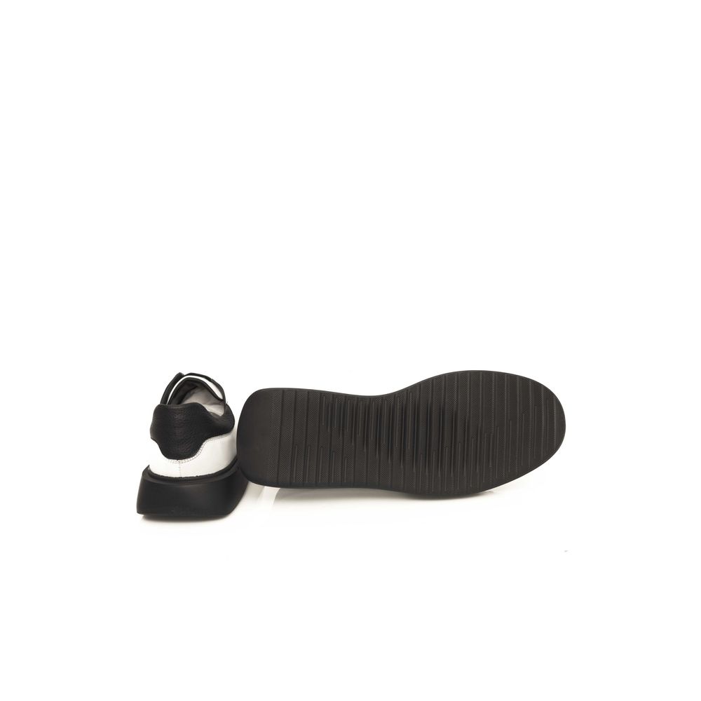 White Calfskin Men Sneaker