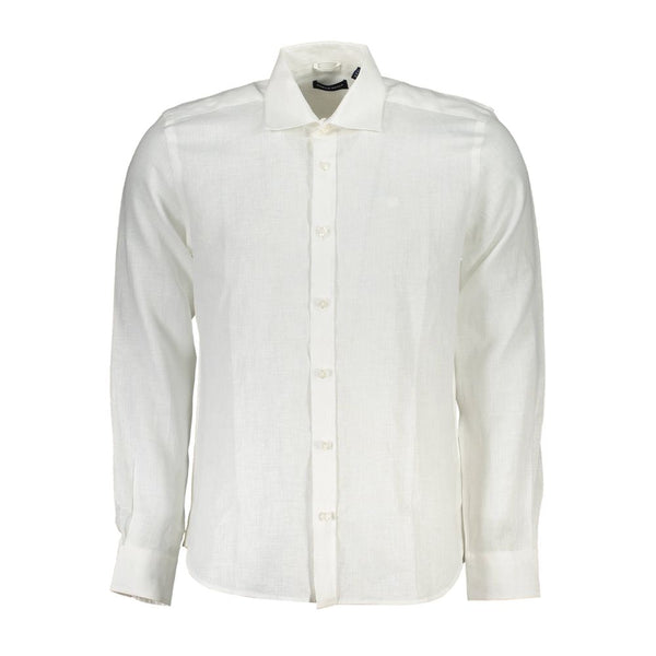 North Sails White Linen Shirt