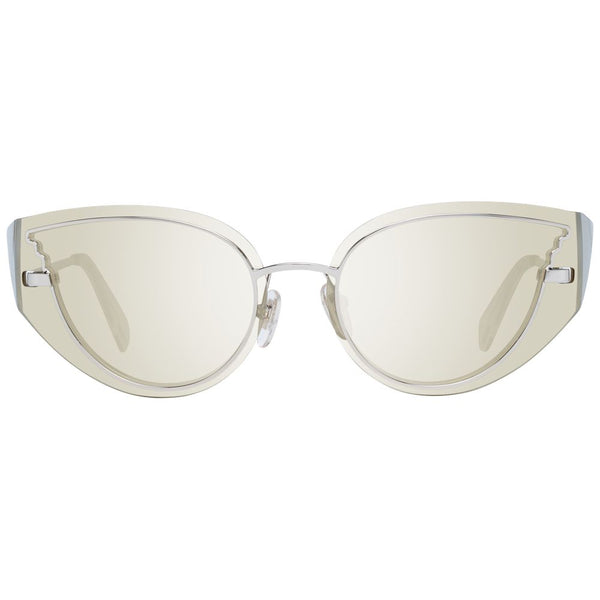 Police Gold Metal Sunglasses