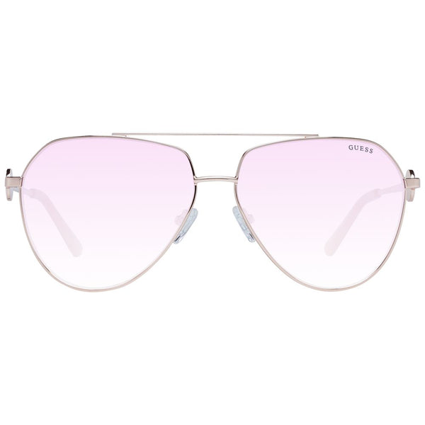 Guess Rose Gold Metal Sunglasses