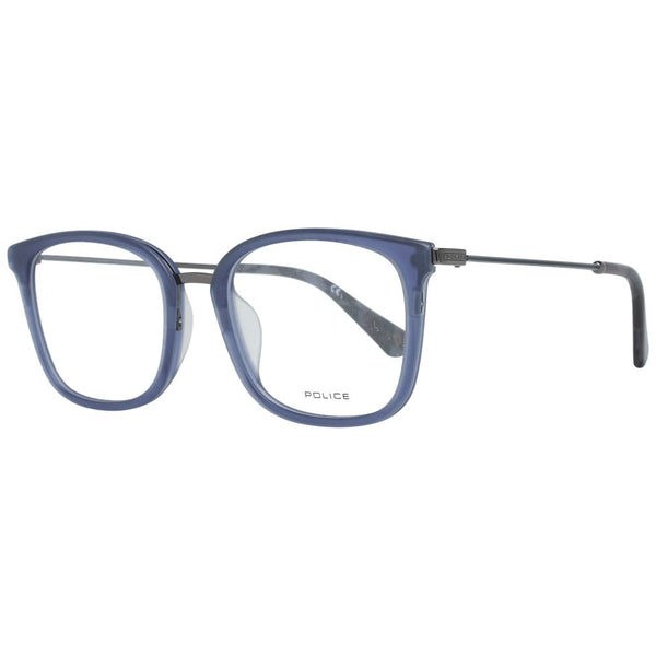 Police Blue Metal & Plastic Glasses (Frames)