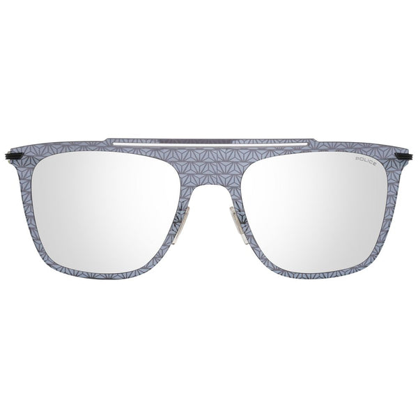 Police Gray Plastic Sunglasses