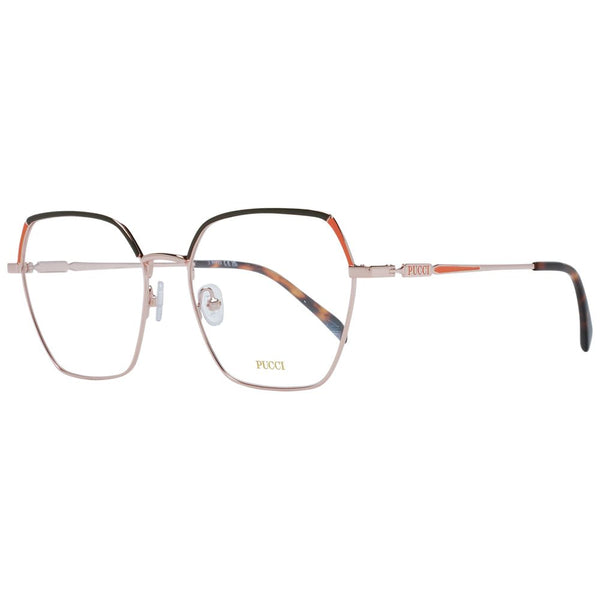 Emilio Pucci Rose Gold Metal Glasses (Frames)