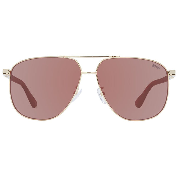 BMW Gold Metal Sunglasses