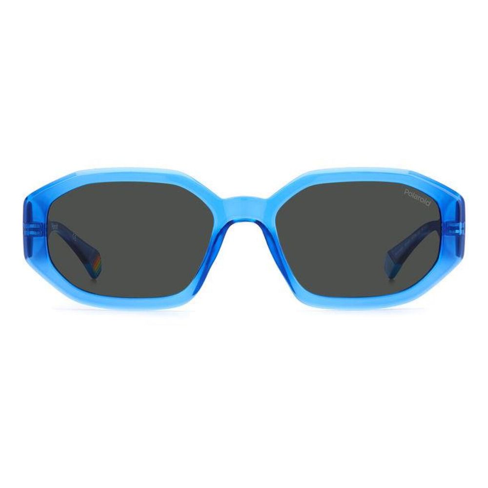 Blue Plastic/Plastic Sunglasses