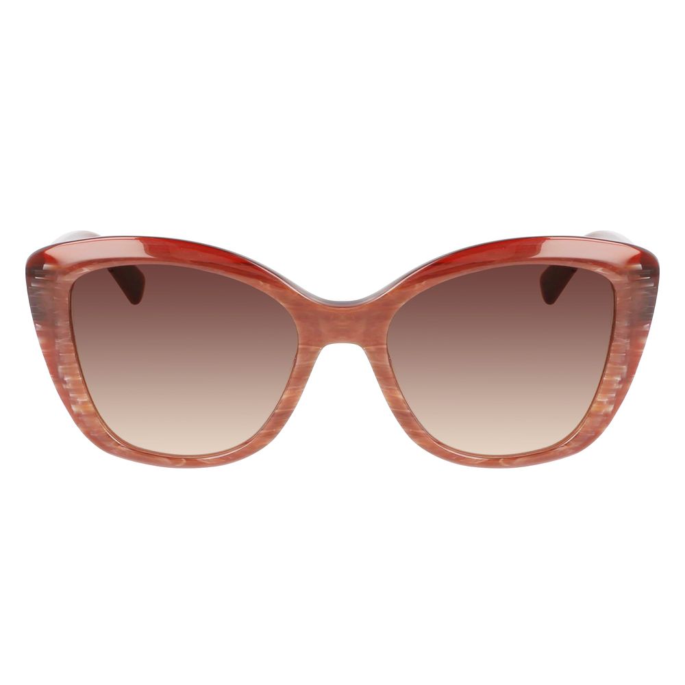 Red Acetate Sunglasses
